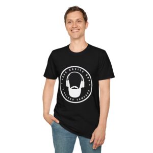 Unisex Softstyle T-Shirt White Free Advice Guy Logo