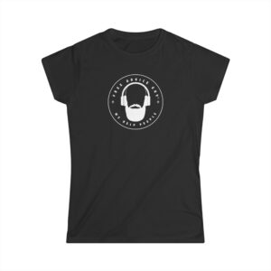 Women's Softstyle Tee White Free Advice Guy Logo